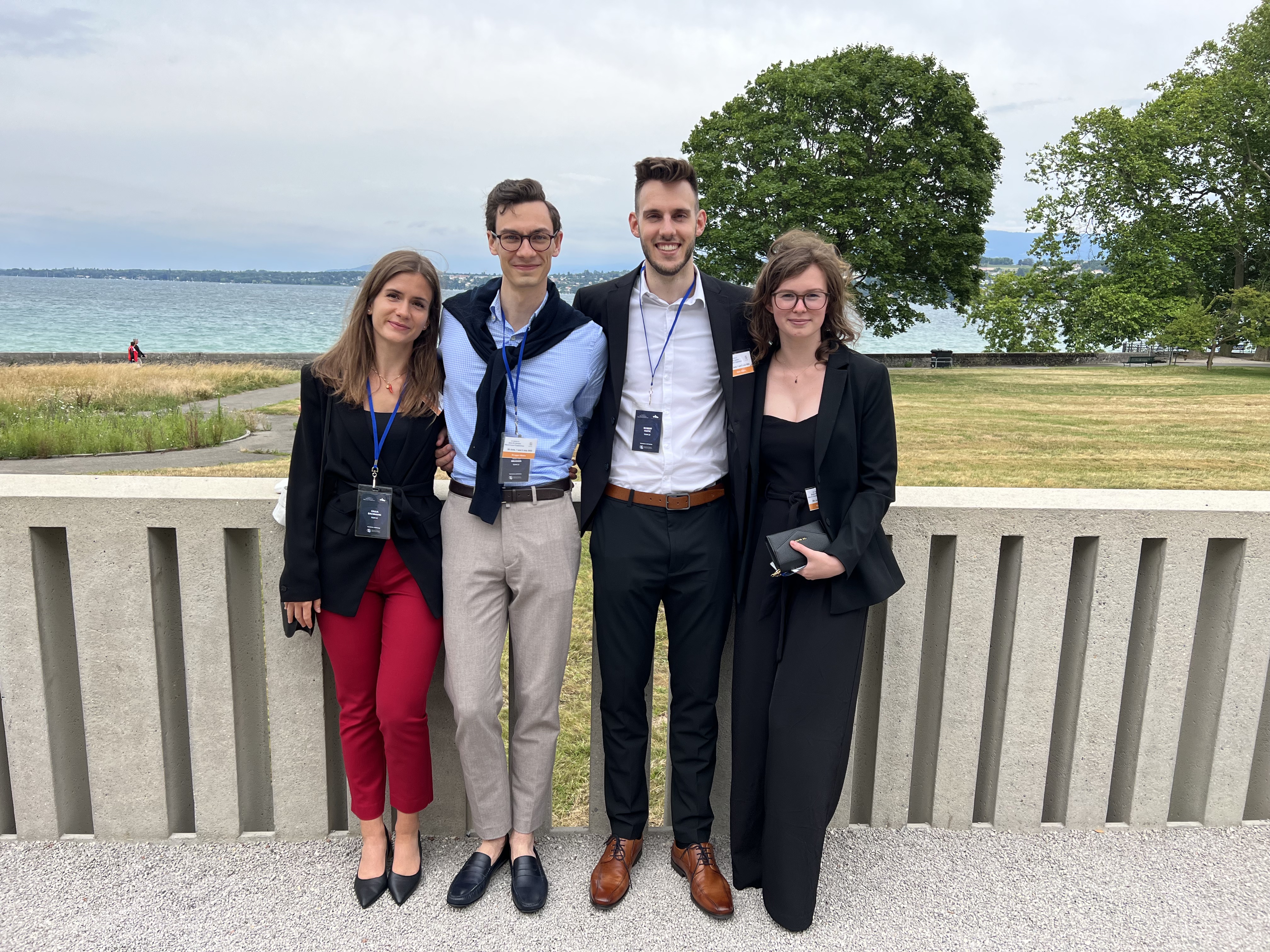 Team at the WTO Headquarters